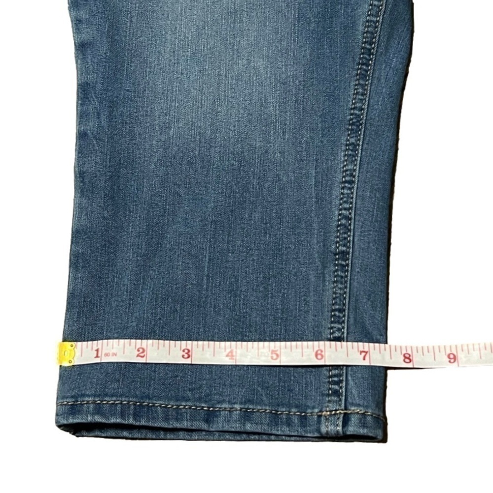 SEVEN7 Crop Denim Blue Skinny Jeans Women’s (Sz 14) - Picture 13 of 16